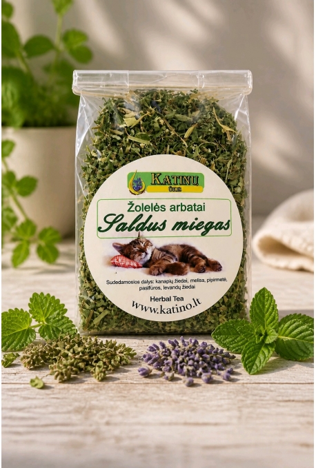 Žolelės arbatai "Saldus miegas" 